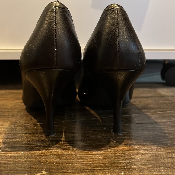 Vintage Y2K Coach Pumps size 5.5 Black - Picture 4 of 5